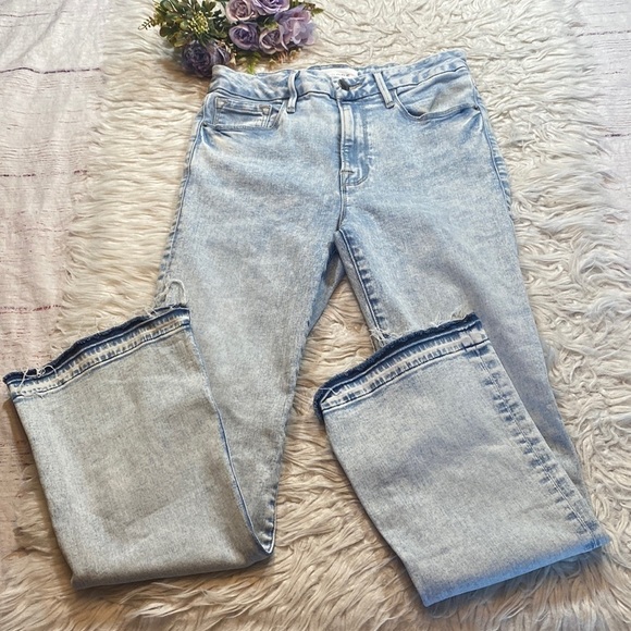 Frame Le Crop Mini Boot Cut High Rise Jeans in Pali sz 27 - Picture 2 of 10